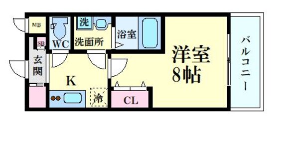 南方駅 徒歩3分 2階の物件間取画像